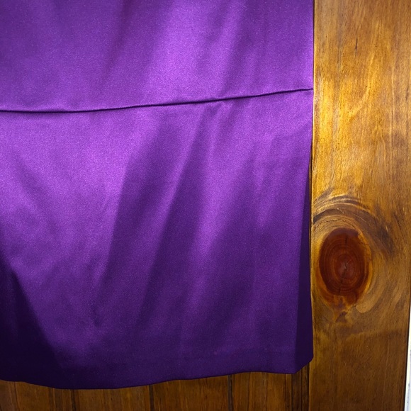 Purple Cocktail Dress - Picture 3 of 5